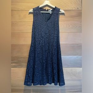 Navy Lace Dress